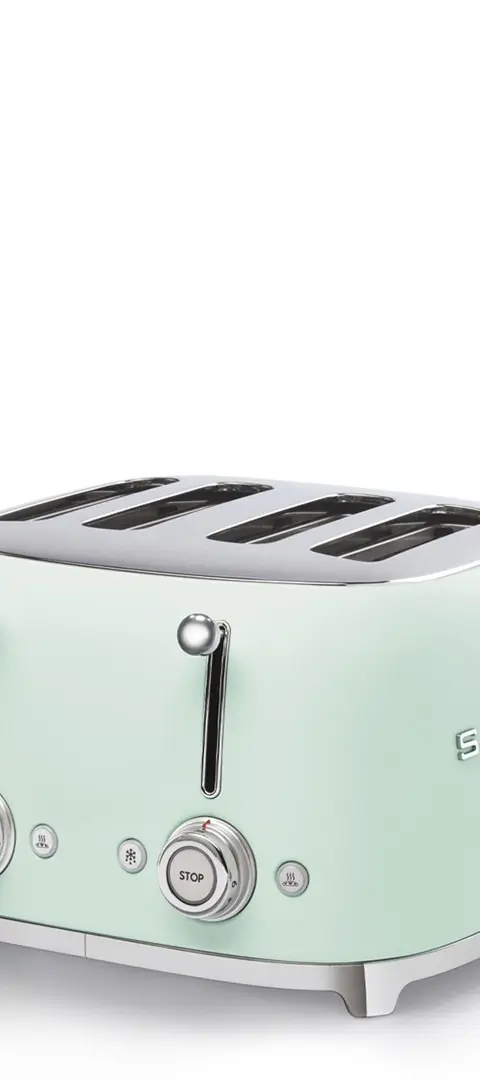 Toaster Smeg TSF03PGEU Green 2000 W