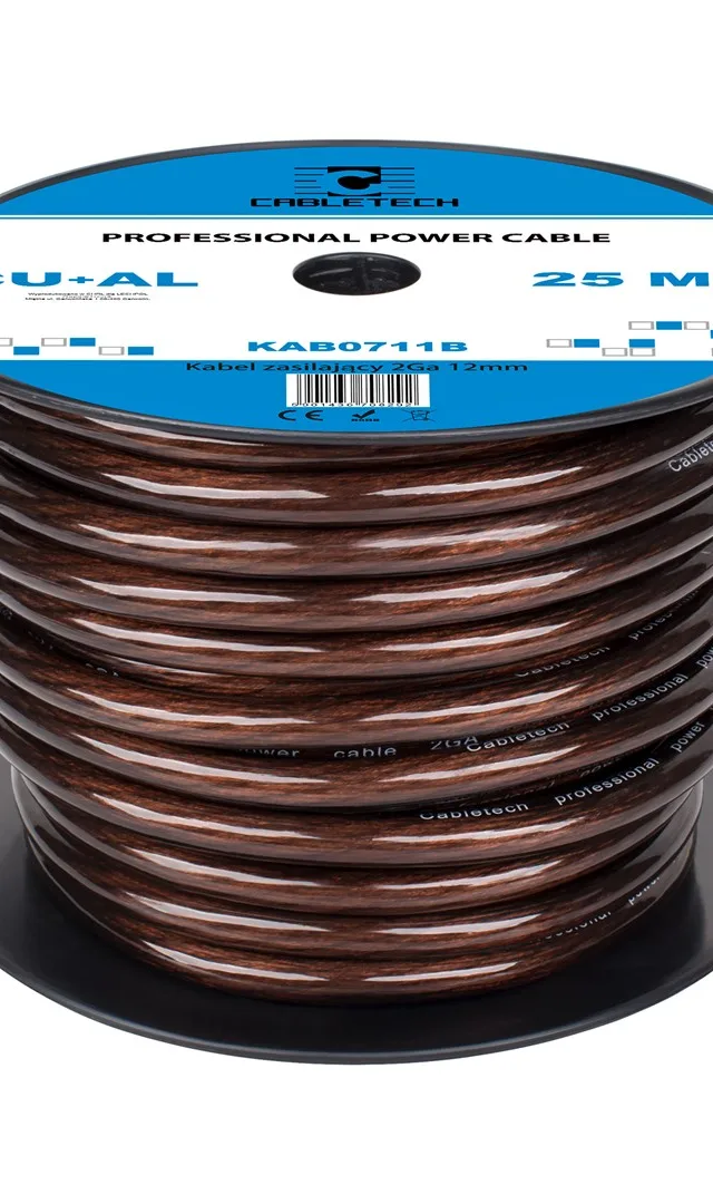 Ga OD12mm CU AL Automotive Cable 2