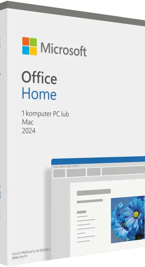 Microsoft Office Home 2024 Polish 1 License Medialess