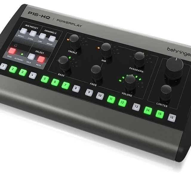 Behringer P16-HQ 16-Chn Digital Personal Mixer