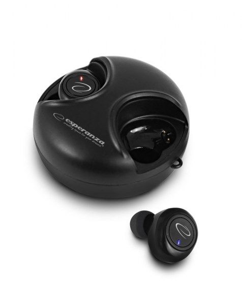 Esperanza EH228K Headphones/Headset Wireless In-Ear Calls/Music Micro-USB Bluetooth Black