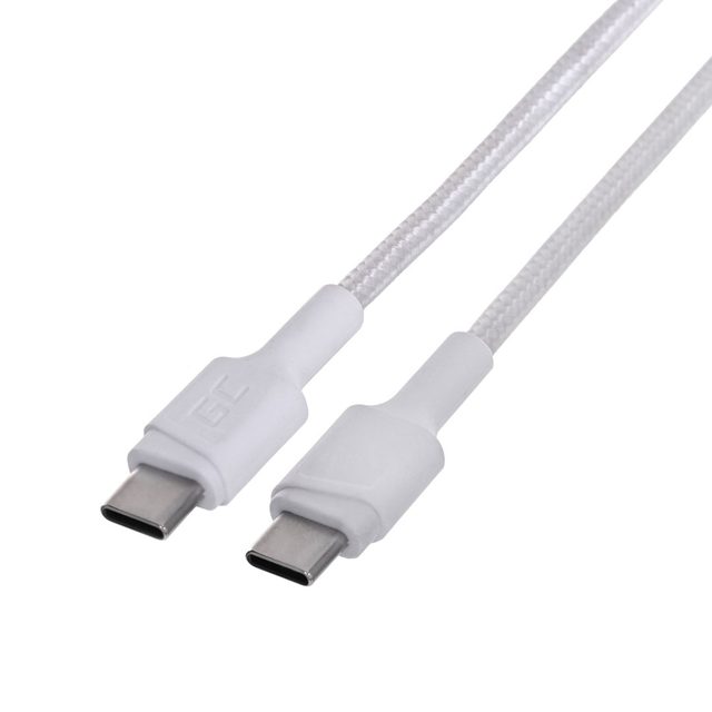 Green Cell KABGC29W USB cable USB 3.2 Gen 1 (3.1 Gen 1) 2 m USB C 0.48 Gbit/s 60 W White