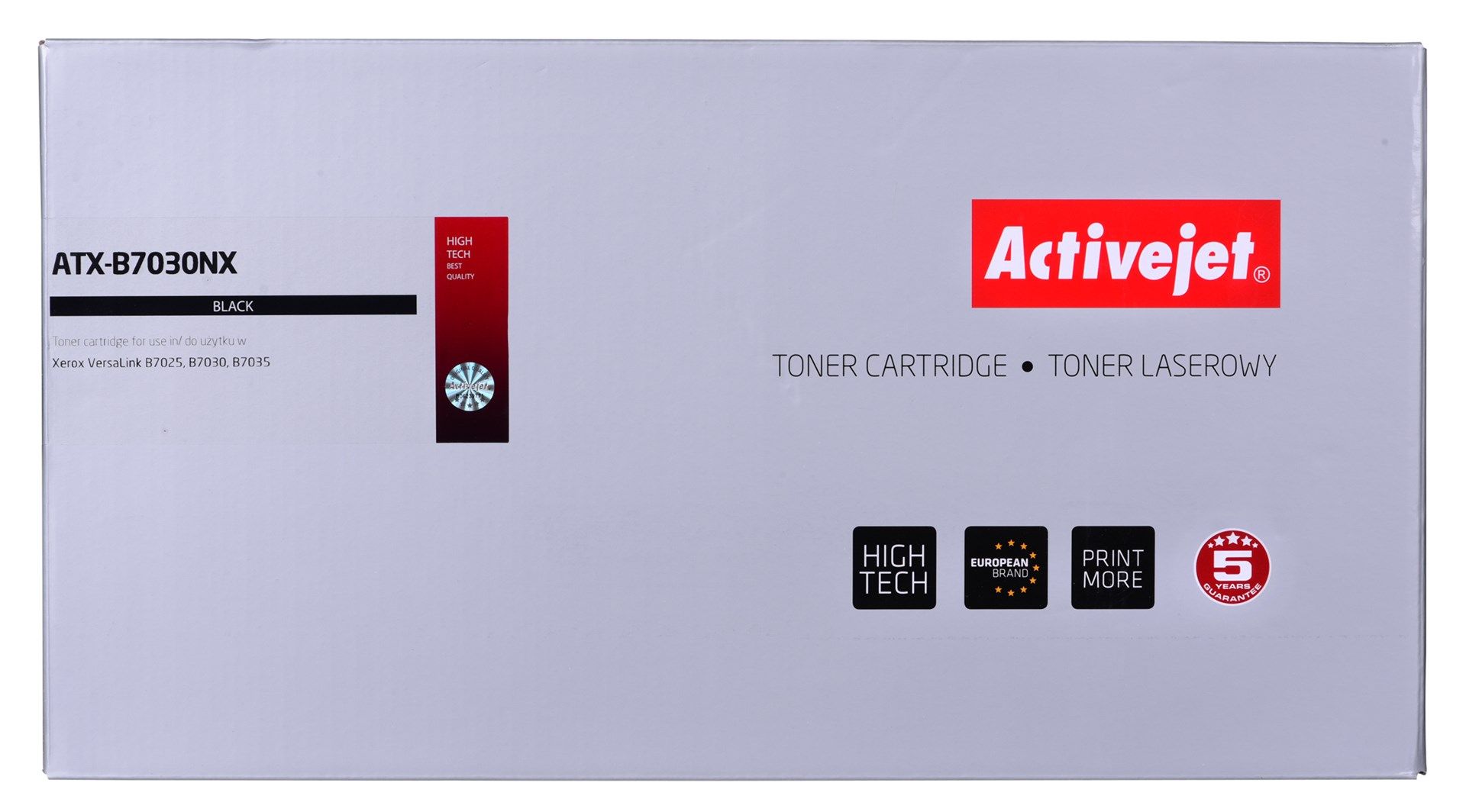 Activejet ATX-B7030NX toner for Xerox printer, replacement XEROX 106R03396; Supreme; 30000 pages; black