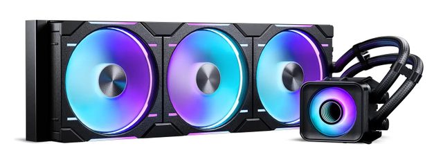K PHANTEKS Glacier One 420D30 X2 DRGB Black AiO-WasserküHlung