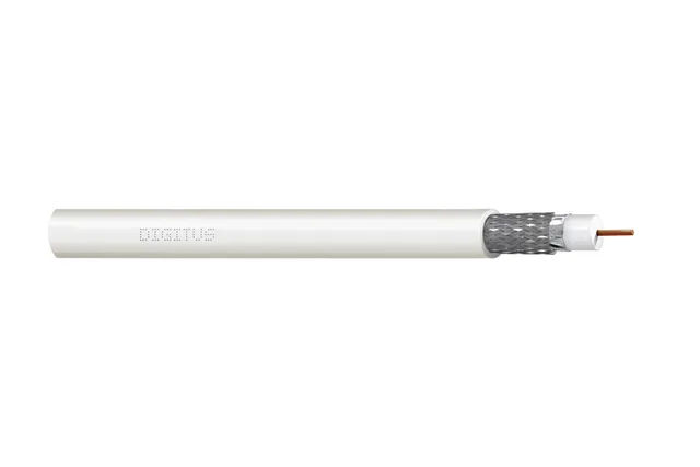 Digitus DK-RG6-5 coaxial cable RG-6 500 m No White