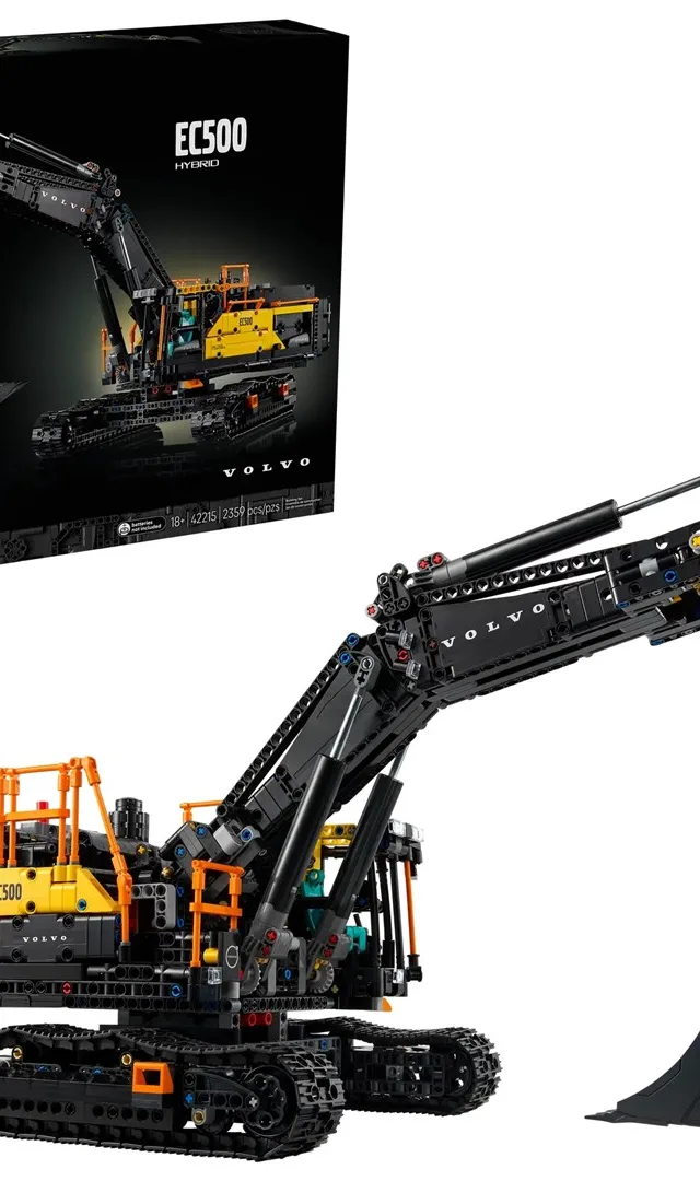 LEGO TECHNIC 42215 Volvo EC500 Hybrid Excavator