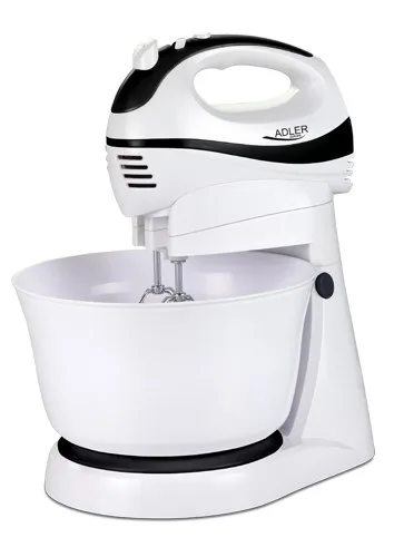 Adler AD 4206 Stand Mixer Black White 300 W