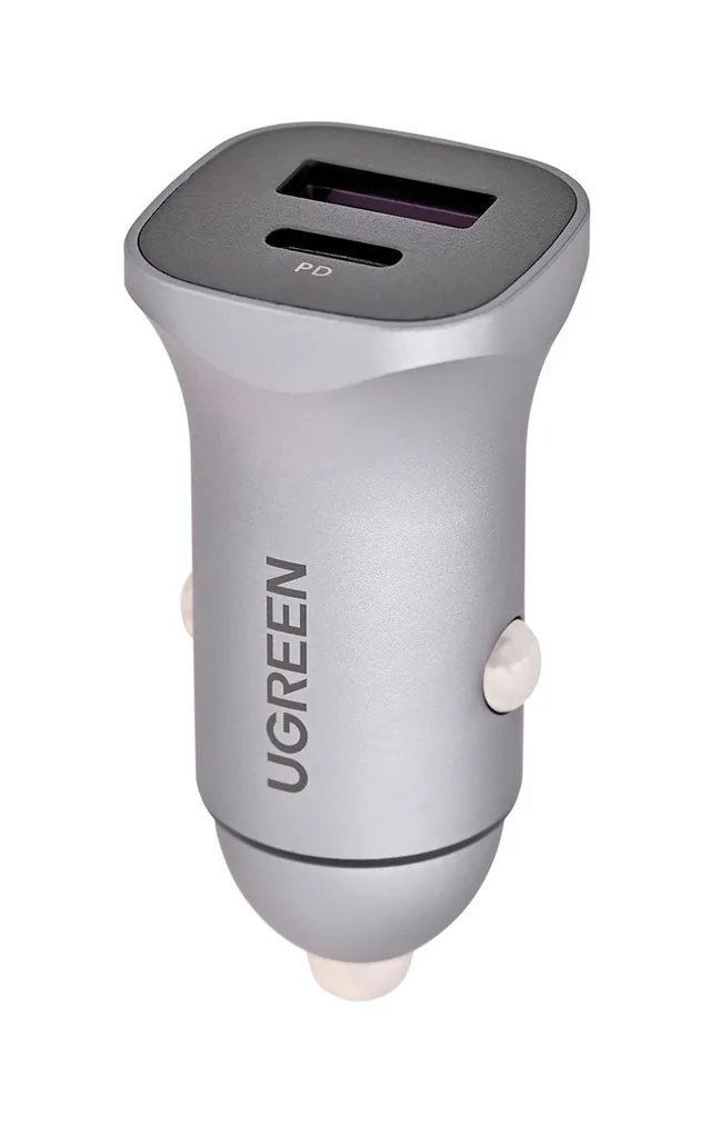 Ugreen 30780 mobile device charger Universal Black Cigar lighter Fast charging Auto