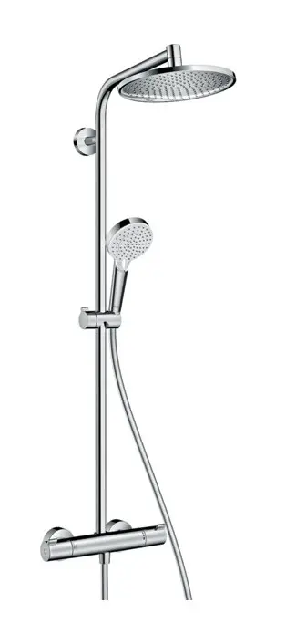 Hansgrohe Crometta S Showerpipe 240 1jet Mit Thermostat Chrom
