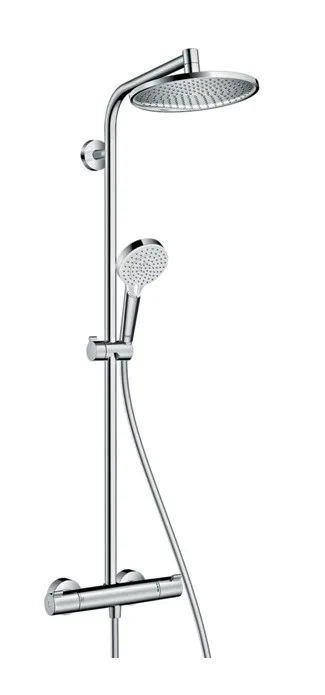 Hansgrohe Crometta S Showerpipe 240 1jet Mit Thermostat Chrom