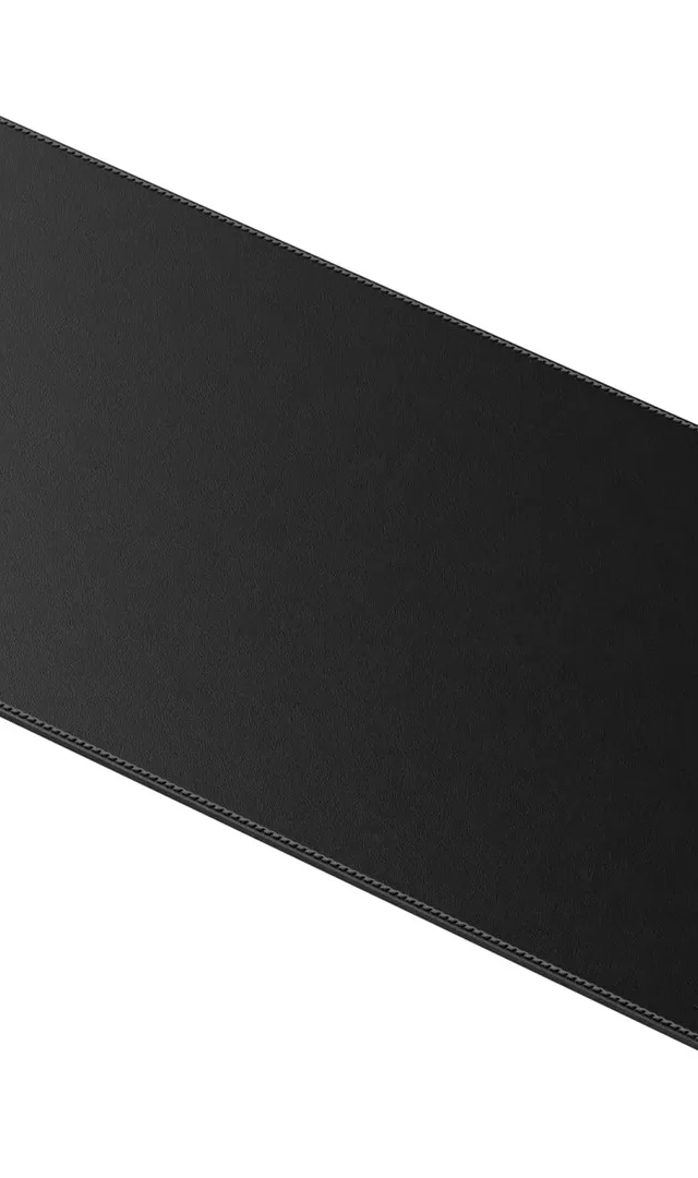 Satechi Vegan-Leather Premium Desk Mat Black