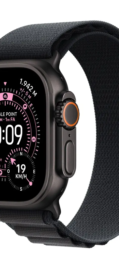 Apple Watch Ultra 3 Titanium 49mm Black (Black Alpine Loop)