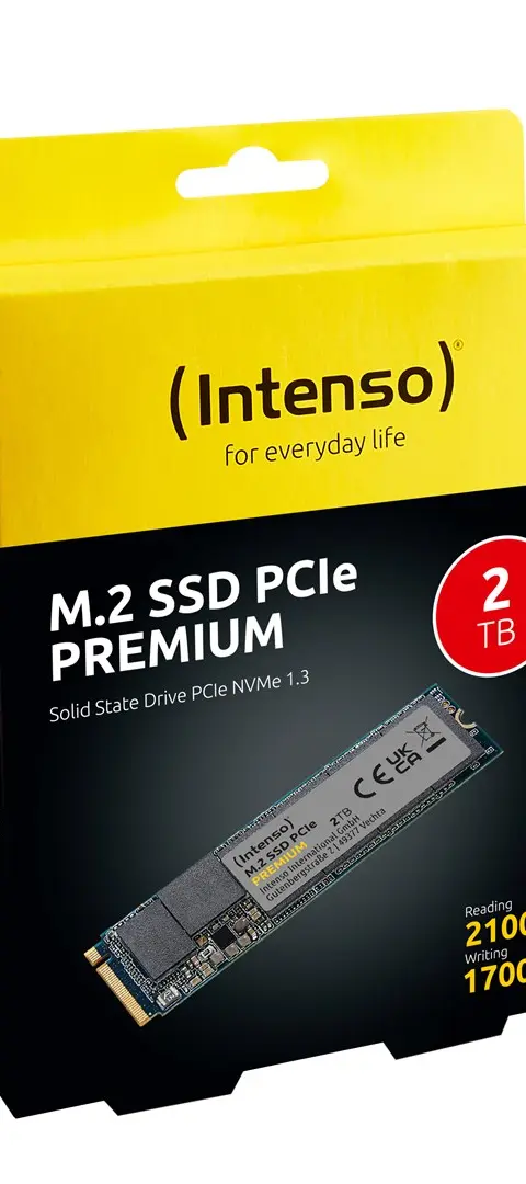 Intenso 3835470 internal solid state drive 2 TB M.2 PCI Express 3.0 NVMe 3D NAND