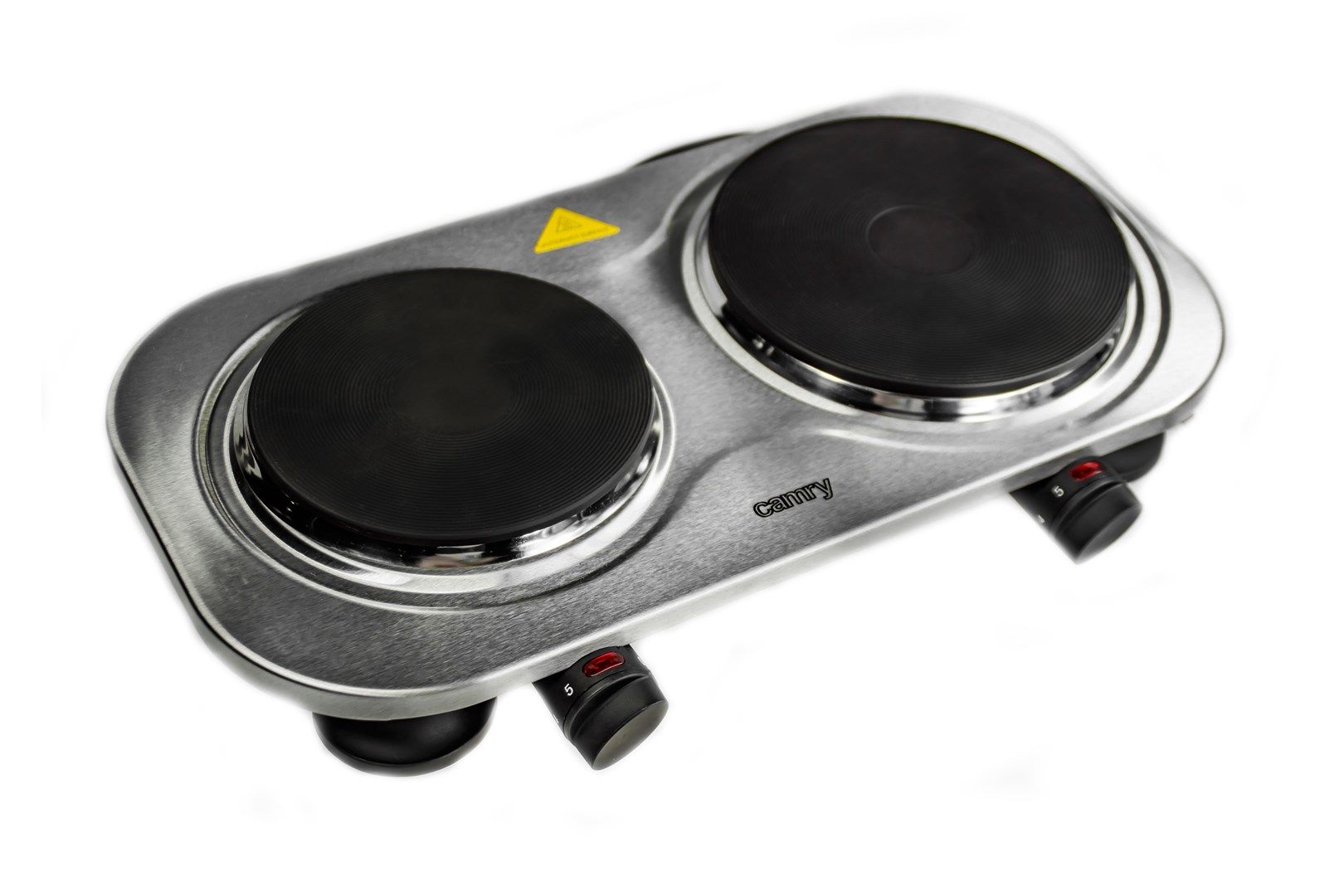 Camry CR 6511 Stove Freestanding Black Stainless Steel Electric