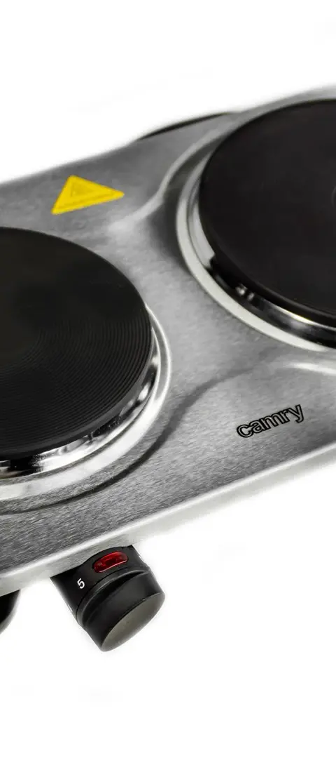 Camry CR 6511 Stove Freestanding Black Stainless Steel Electric