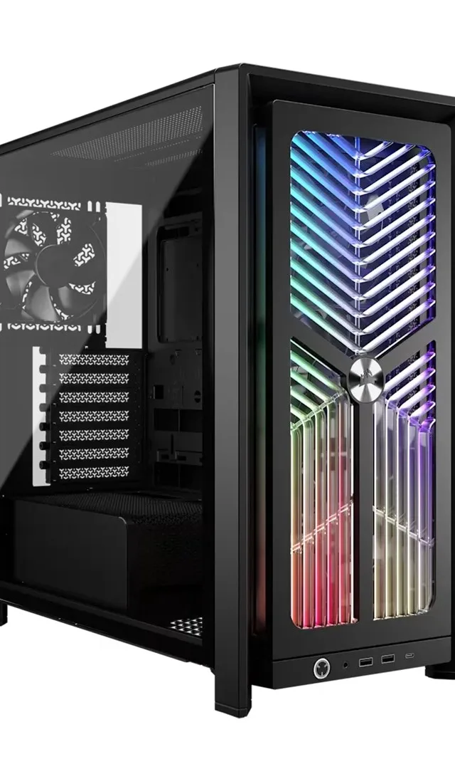 Corsair FRAME 4000X RS PC-GehäUse Midi-Tower E-ATX - 4x RS120-LüFter Black