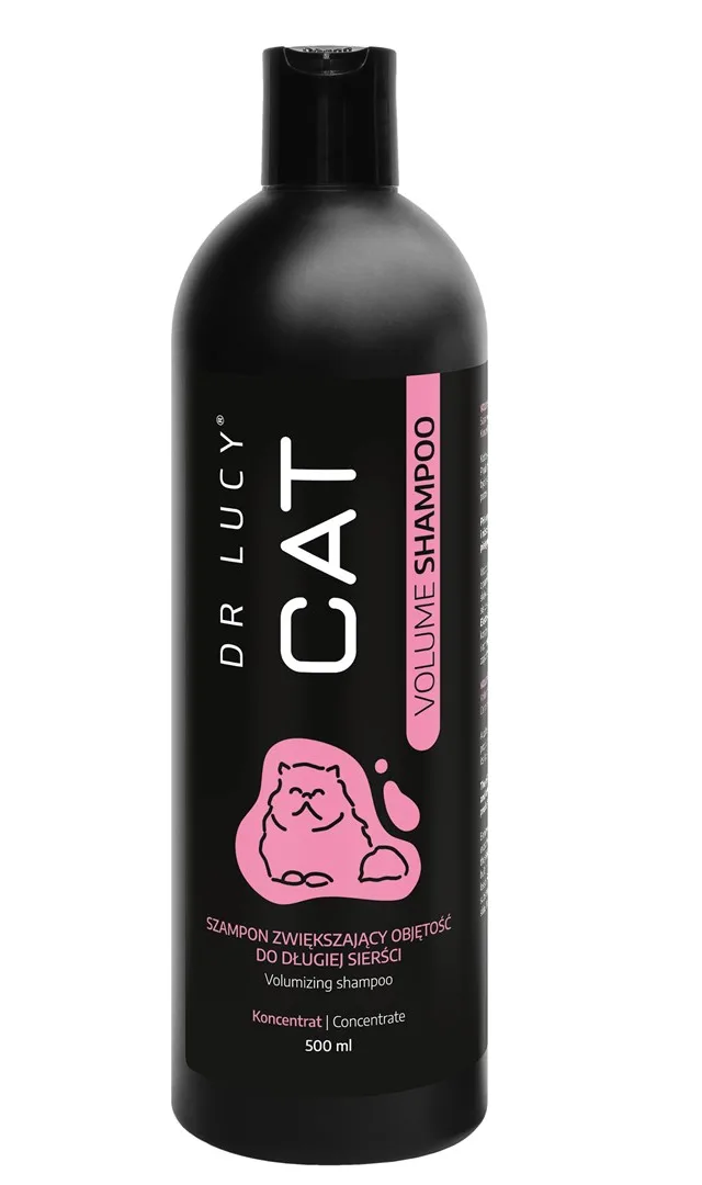 DR LUCY - CAT VOLUME SHAMPOO 500 ML CONCENTRATED VOLUME-BOOSTING SHAMPOO FOR LONG-HAIRED CATS