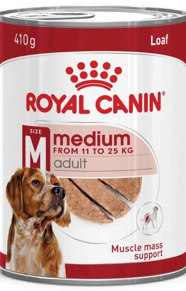 ROYAL CANIN Medium Loaf - Wet Dog Food - 410g