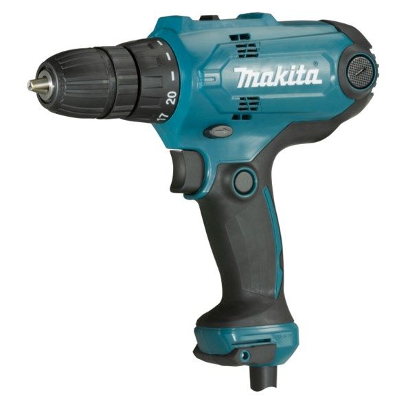 Makita DF0300 Drill 1500 RPM Keyless 1.2 Kg Black Blue