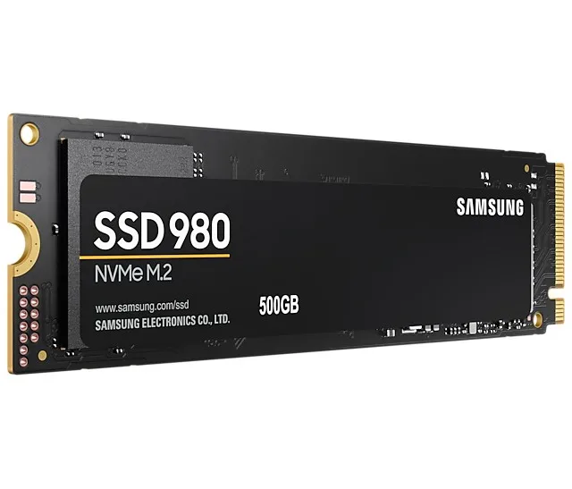 Samsung 980 500 GB M.2 PCI Express 3.0 NVMe V-NAND MLC