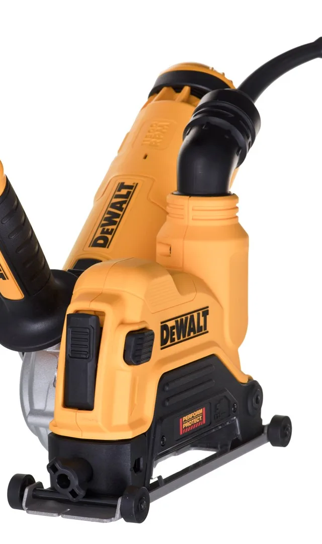 ANGLE GRINDER DEWALT DWE46107 + DUST SHROUD 1400W 125MM