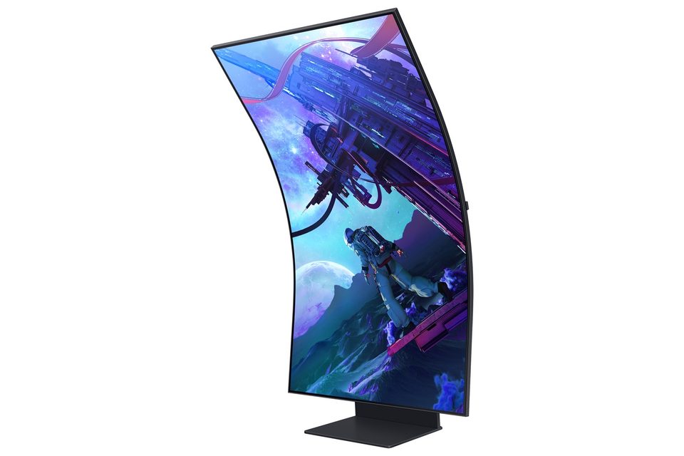Samsung G97NC computer monitor 139.7 cm (55") 3840 x 2160 pixels 4K Ultra HD LED Black