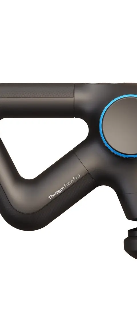 Therabody Theragun Prime Plus Massager Chest Hand Legs Black Blue