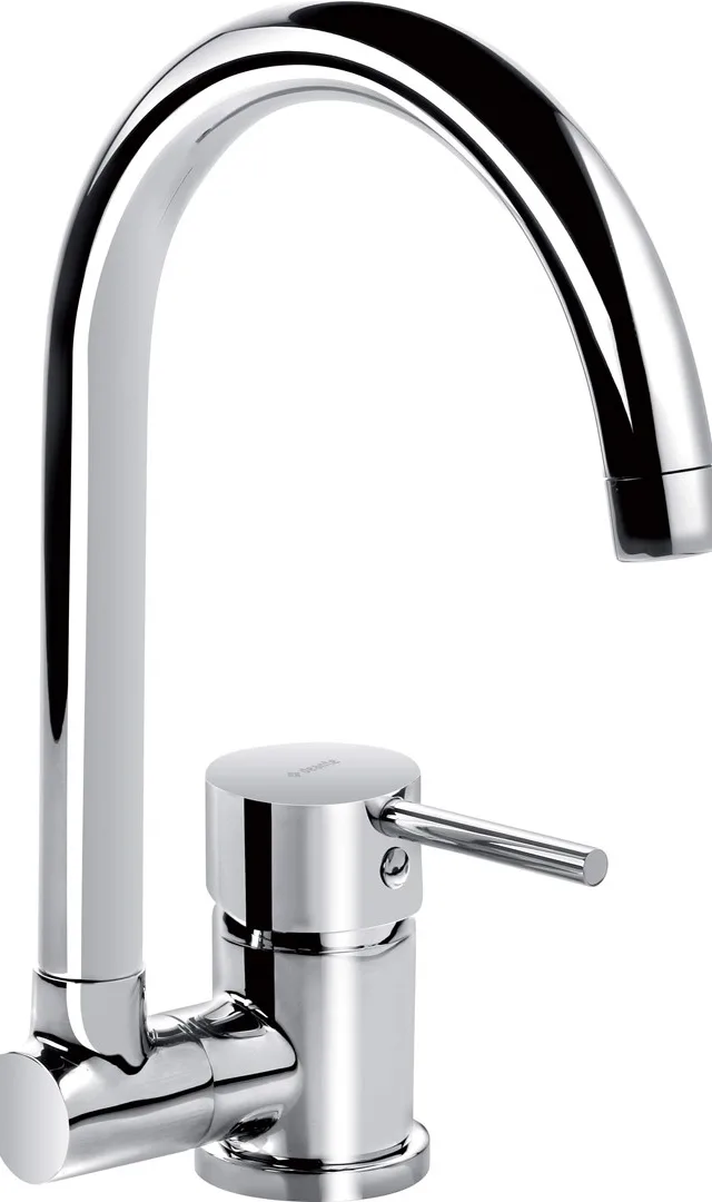Kitchen Faucet With Foldable Spout
