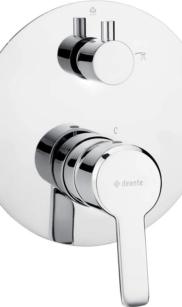 Concealed Shower Mixer With Shower Switch