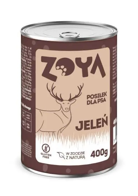 ZOYA Deer - Wet Dog Food - 400g