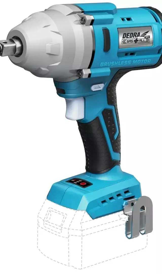 Cordless Impact Wrench 1/2'' 18V 650NM 0 AH SAS