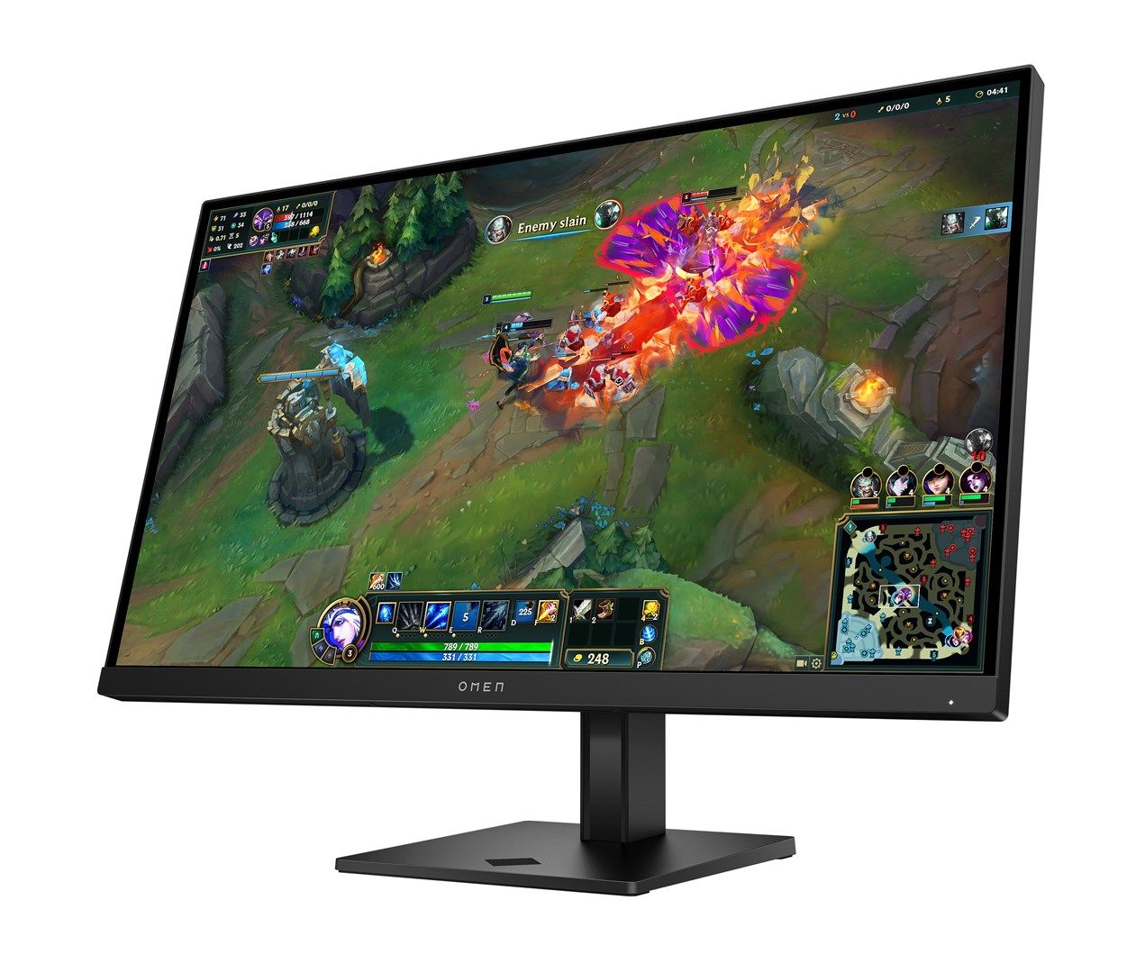 HP OMEN 27 inch QHD 180Hz Gaming Monitor computer monitor 68.6 cm (27") 2560 x 1440 pixels Quad HD LCD Black