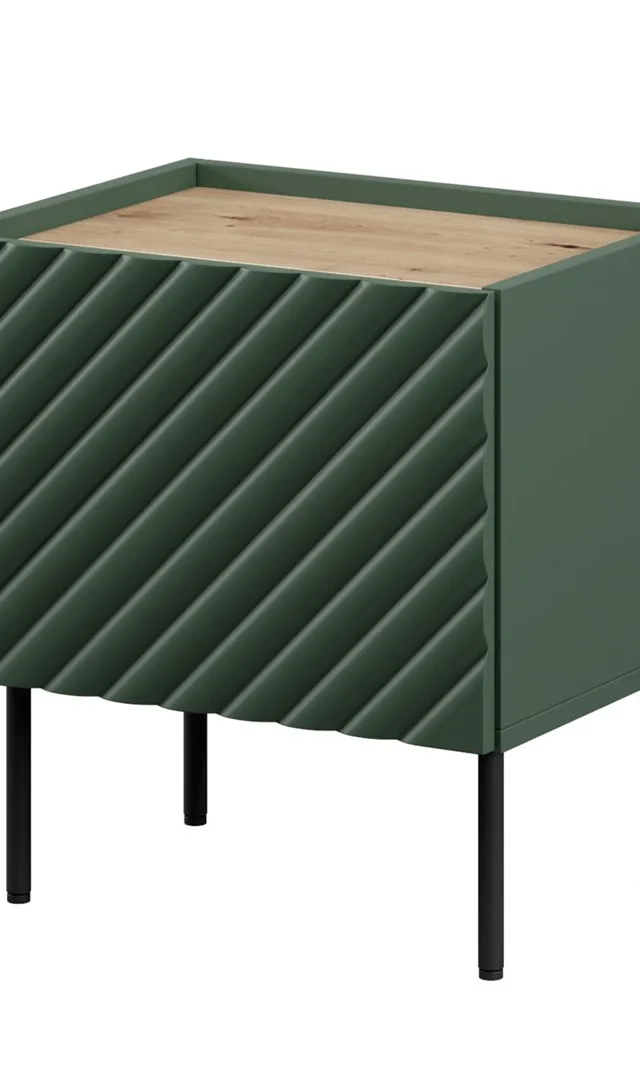 ONDA Bedside Table 2 Pcs. 50x40x54 Green