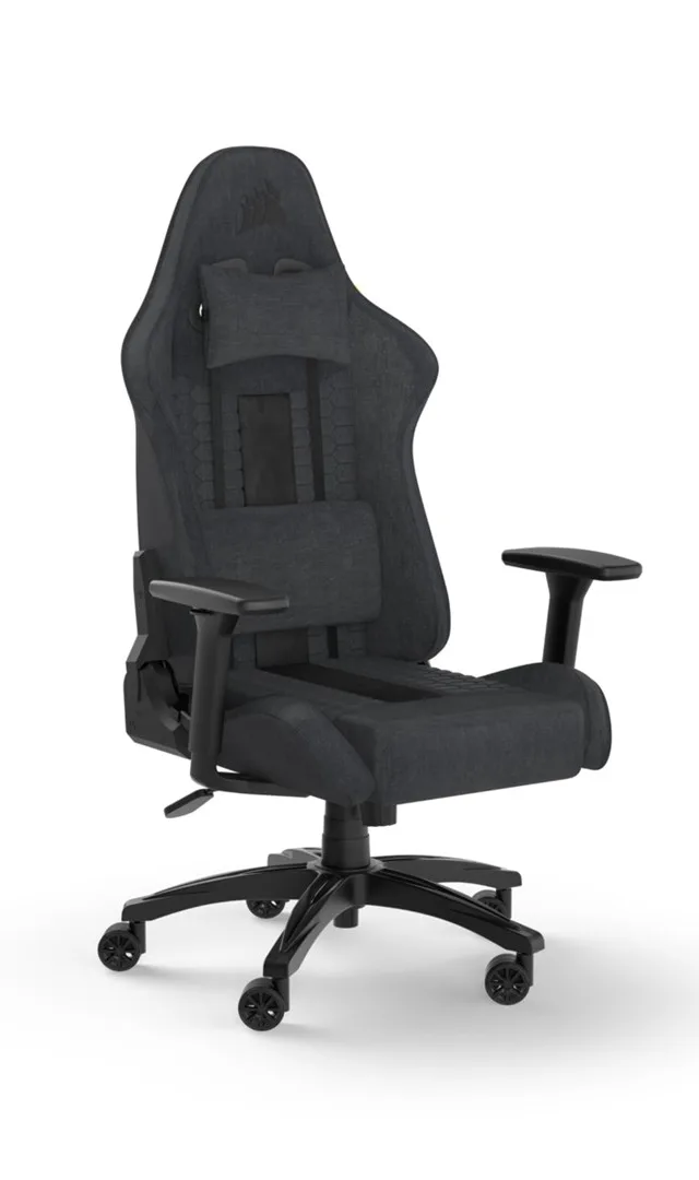 CORSAIR Gaming Stuhl TC100 RELAXED - Fabric (Grey And Black)