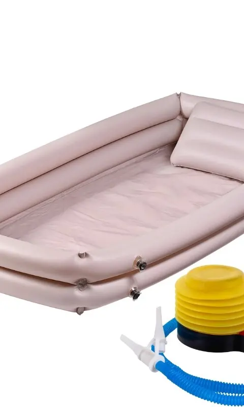 Inflatable Bathing Tub For Disabled Care ActionMed DW100AM
