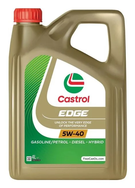 Motor Oil EDGE (4L) 5W40 API CF SN ACEA C3 FIAT 9.55535 S2 FORD M2C917 A MB 226.5 MB 229.31 MB 229.51 OPEL OV0401547-D40 RENAULT RN 0700 RENAULT RN 0710 VW 505.00 VW 505.01
