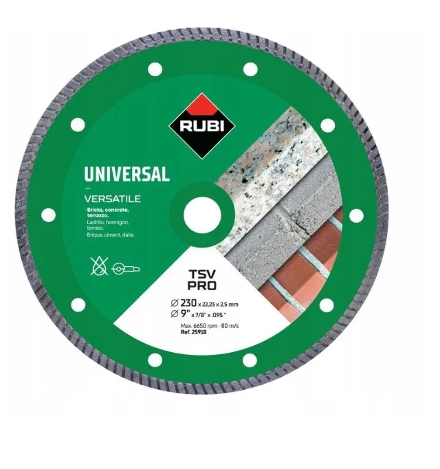 RUBI TARCZA DIAMENTOWA TSV 230 PRO