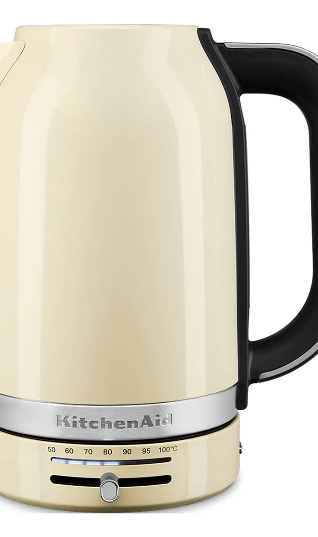 KitchenAid 5KEK1701EAC electric kettle 1.7 L 2400 W Black, Cream, Stainless steel