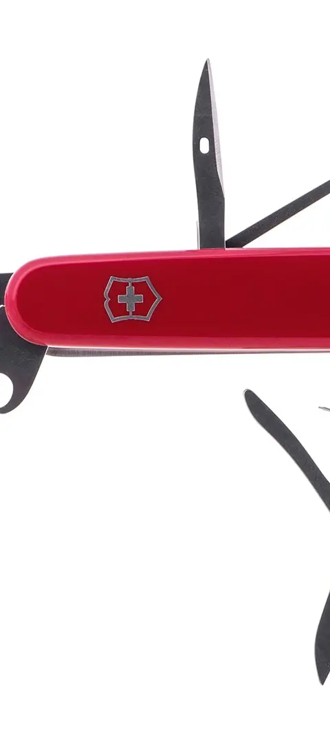 V-1.37 13 Taschenwerkzeug Offiziersmesser Huntsman Rot