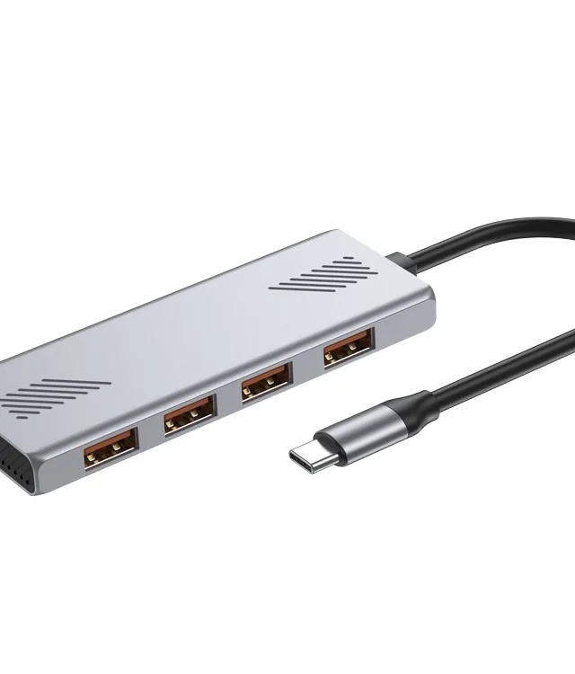 Gembird UHB-CM-U310-A4-01 4-Port USB-A 3.2 (Gen 2) Type-C Hub
