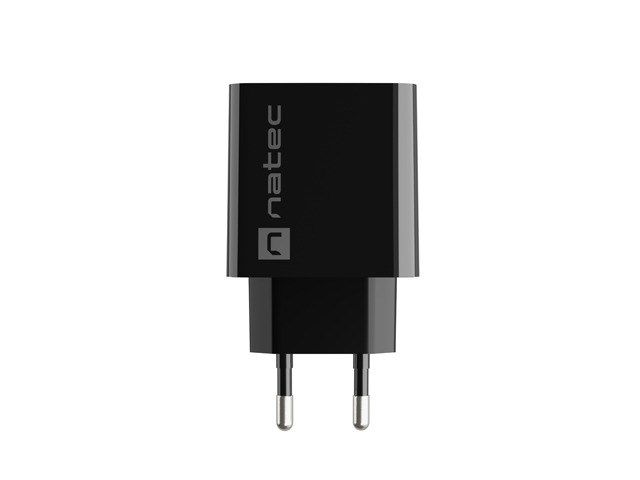 NATEC RIBERA Universal Black AC Fast charging Indoor