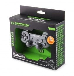 Esperanza EGG108K Gaming Controller Black USB 2.0 Gamepad Analogue / Digital PC Playstation 3