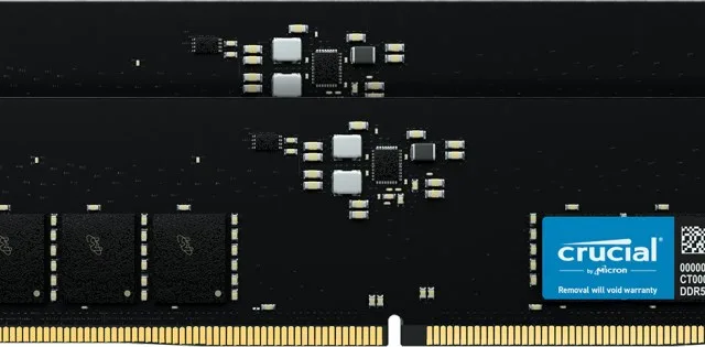 Crucial CT2K16G56C46U5 memory module 32 GB 2 x 16 GB DDR5 288-pin DIMM ECC