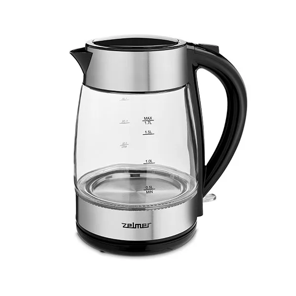 Zelmer ZCK8011 Electric Kettle 1.7 L 2200 W Black Stainless Steel