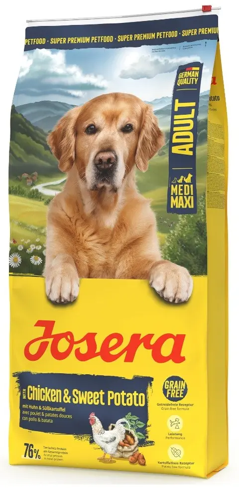 JOSERA Medi/Maxi Chicken Sweet Potato - Dry Dog Food - 12 5kg