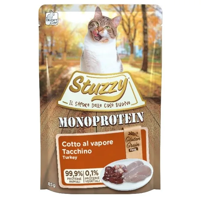 STUZZY Monoprotein Turkey - Wet Cat Food - 85 G