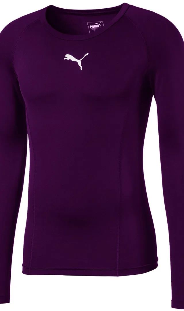 Puma LIGA Baselayer LS Men's T-Shirt purple 655920 10 M