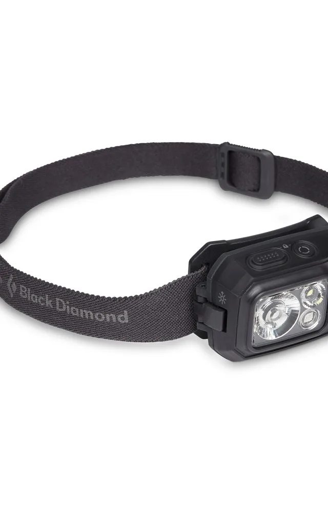 Black Diamond Storm 450 Black Red Headband Flashlight