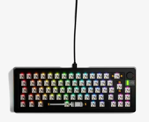 Glorious Gaming GMMK 3 PRO Barebones keyboard Home USB No Black