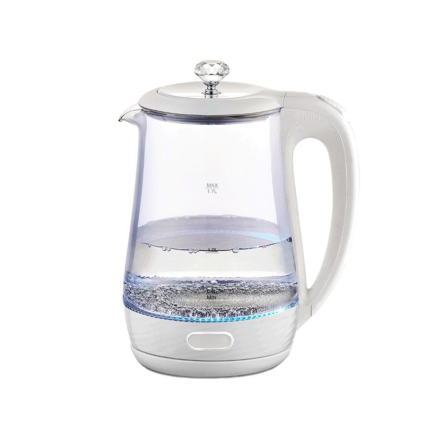 Maestro MR-052 Electric Glass Kettle 1.7 L (MR-052-WHITE) White